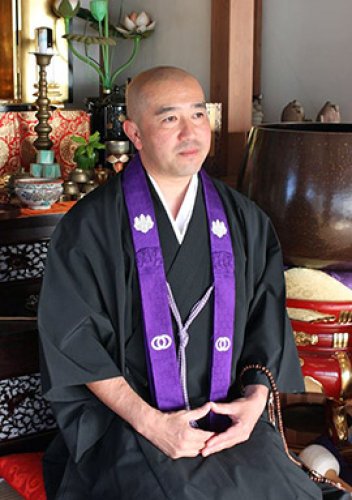 「子どもたちに仏様の知恵を伝えたい」と増田住職