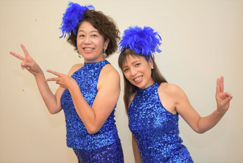 ｓａｓｏ・リーザのｓａｓｏ（左）とリーザ＝市川市