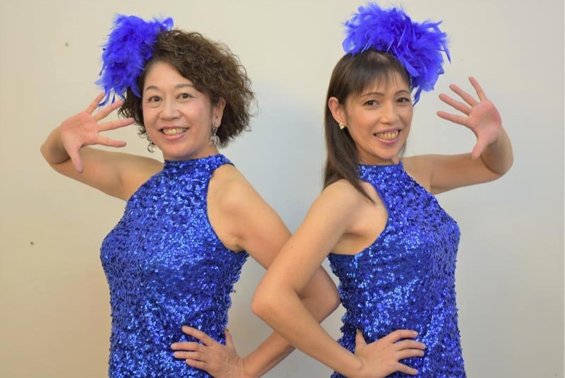 ｓａｓｏ・リーザのｓａｓｏ（左）とリーザ＝市川市