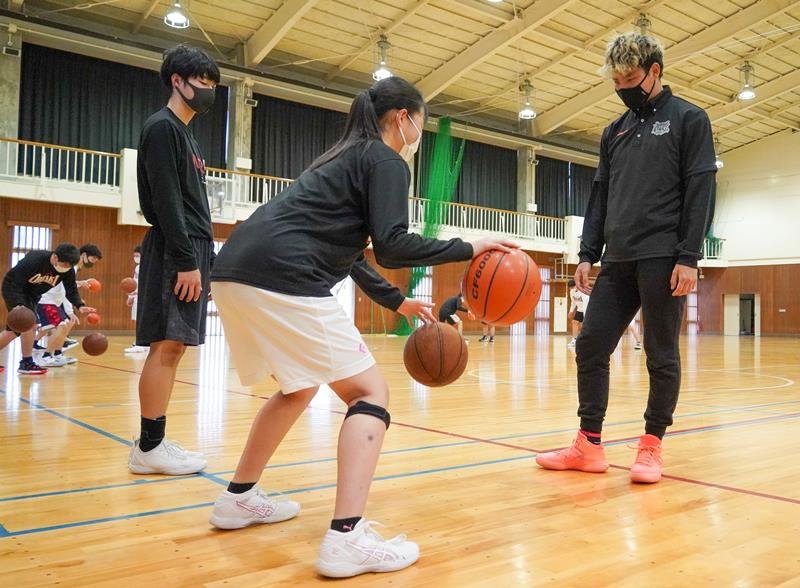 ３人制プロバスケ「大多喜」本格始動　町役場訪問、地域貢献誓う