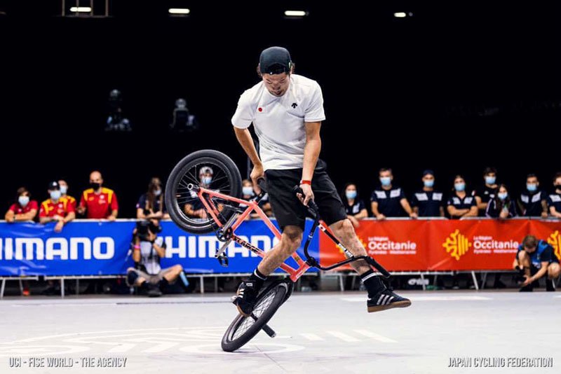 メダル獲得が期待されるＢＭＸフラットランドの佐々木（本人提供）