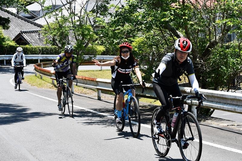 ペダル爽快　東庄疾走　「サイクルフェスタ」初開催　千葉県内外から４０人、名所巡る