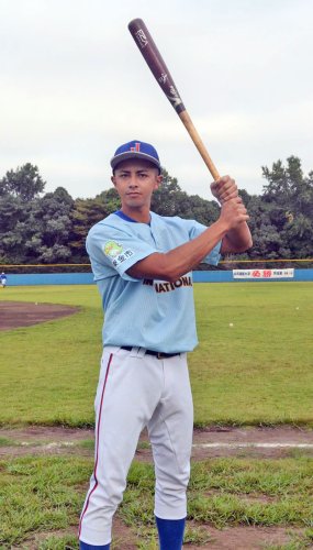 ＷＢＣ予選のパキスタン代表に選ばれた城西国際大のサンドゥ・シャーンタヒル＝東金市
