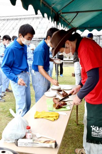 若い世代を担い手に　わなの種類や特徴学ぶ　“地域資源”ジビエ試食　南房総・安房拓心高で獣害実習