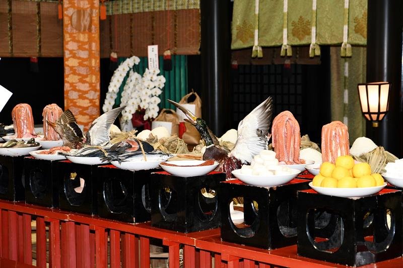 香取神宮、厳かに大饗祭　カモやサケ供え感謝