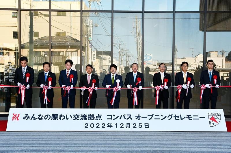 香取市「コンパス」オープン　佐原駅近く賑わい交流拠点　図書館や公民館、ホールも
