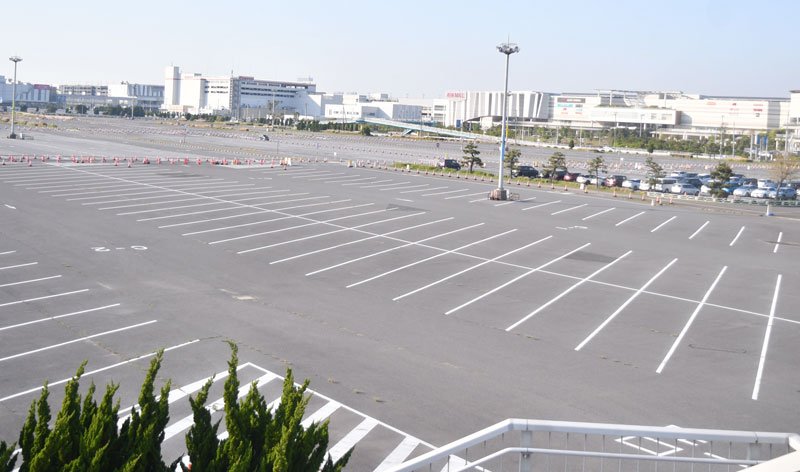 幕張メッセ駐車場（イメージ画像）