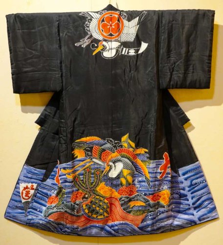 かつての漁、垣間見る　企画展「万祝と大漁絵馬」　９日まで、いすみ市郷土資料館