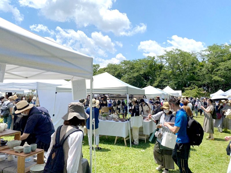 佐倉市で２０２２年に開かれた「にわのわ」の様子（同市提供）