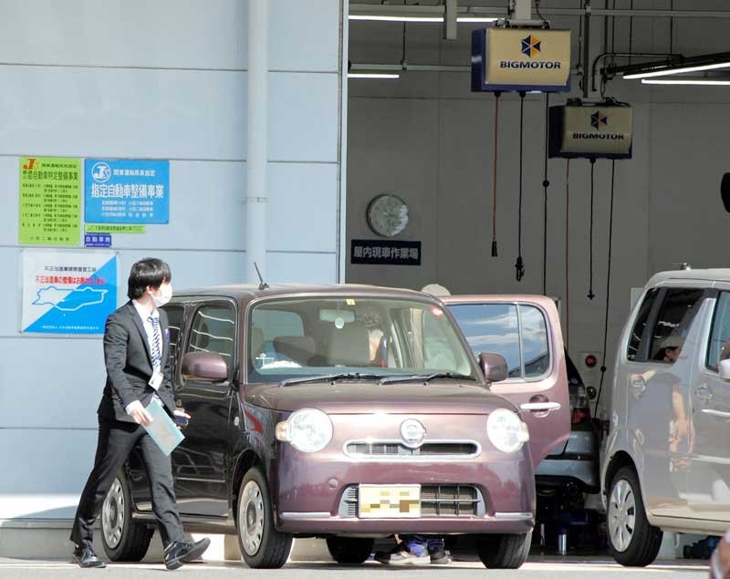 ビッグモーターへ一斉立ち入り検査　酒々井店含む全国３４事業場　保険金不正請求で国交省