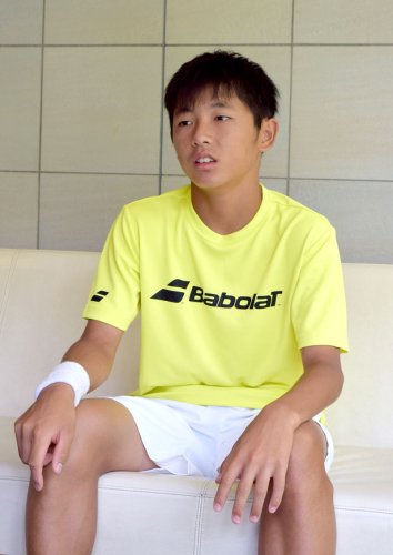 目指すは４大大会優勝　抜群の走力培う練習量　中学生テニスプレーヤー　桜井義浩さん（１４）＝千葉市美浜区　【千葉県誕生１５０年　ミライのちば人】