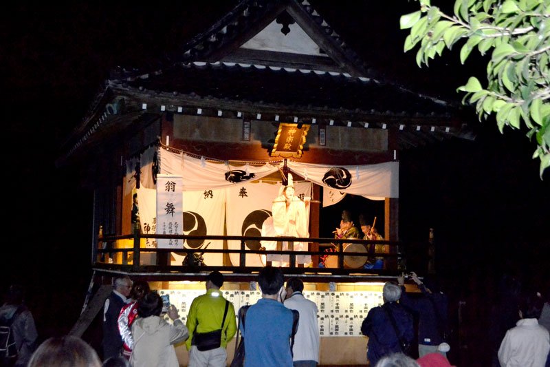 奉納を始めてから１５０年の節目を迎えた高根町の神楽＝船橋市
