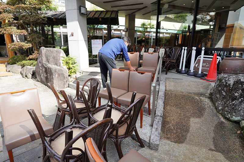 紅葉シーズン前の１１月２日再開　台風１３号で被災の旅館「滝見苑」　名所・養老渓谷、復興へまた一歩