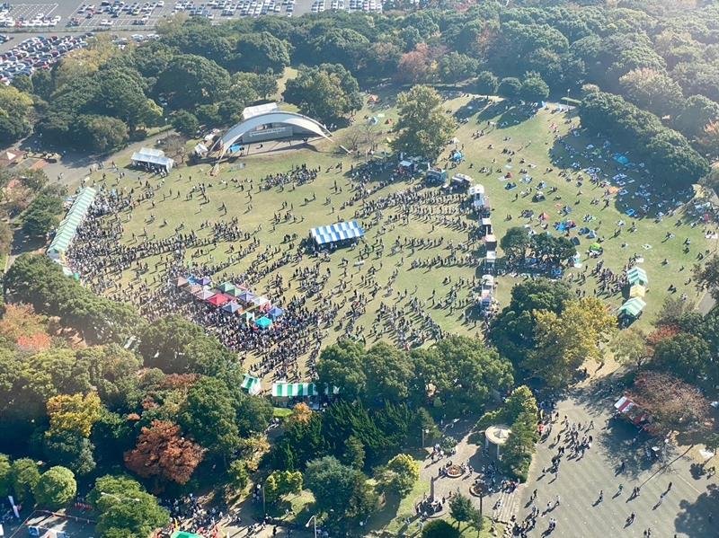 今年は日程を２３日に後ろ倒しした「千葉湊大漁まつり」＝昨年の様子、千葉市提供