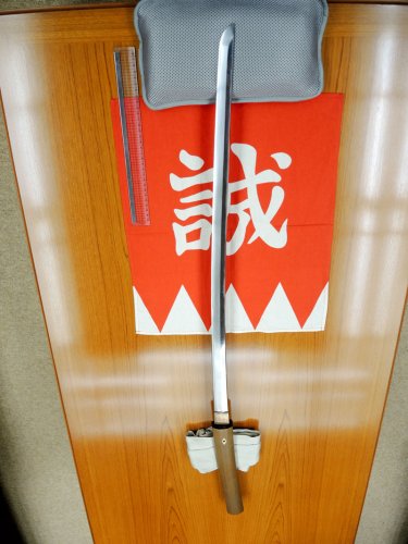 新選組土方の愛刀、ゆかりの地・流山へ　「為副長」銘くっきり　陣屋跡修復完成時に展示　【月刊ほぼ実物大ニュース】