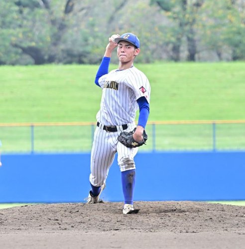 中央学院の蔵並龍之介投手