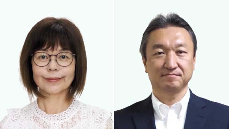 （左から届け出順）岡村京子氏、高橋恭市氏