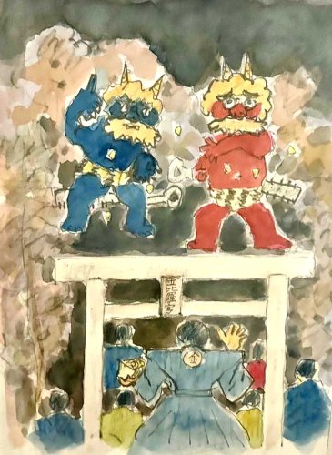 流山のかるた４種一堂に　原画複製３０点展示　利根運河交流館
