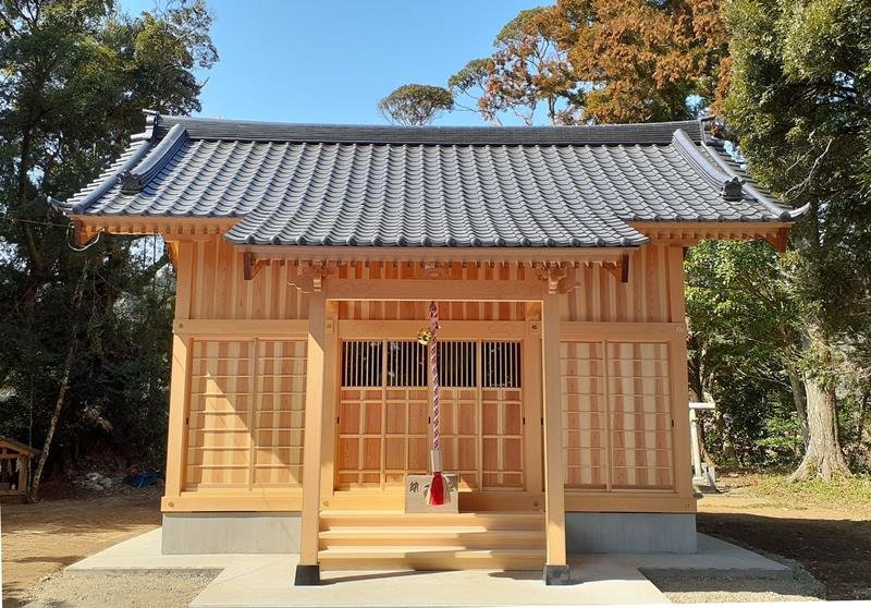 広常ゆかりの社再建　いすみ　三嶋神社で竣工祭