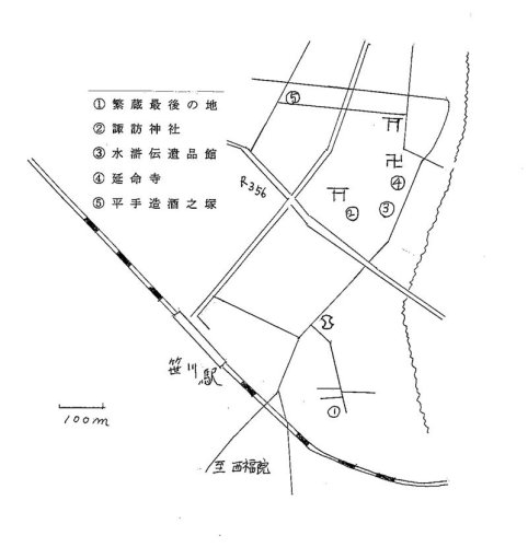天保水滸伝ゆかりの地　歴史伝える碑、遺品館も　笹川駅（ＪＲ成田線）　【駅から２kmのおもしろ散歩　千葉地理学会】