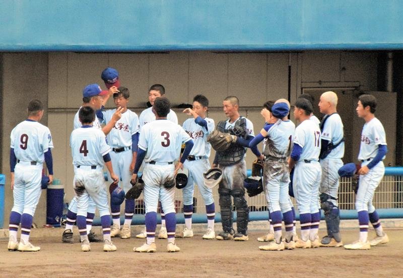 千葉南－成美学園　初の公式戦に挑んだ成美学園ナイン＝長生の森
