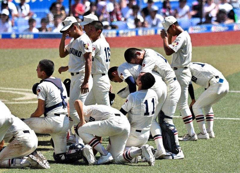 習志野、力出し切る　九回に粘りもあと一歩　第１０７回全国高校野球　千葉大会　第１４日　#熱球千葉