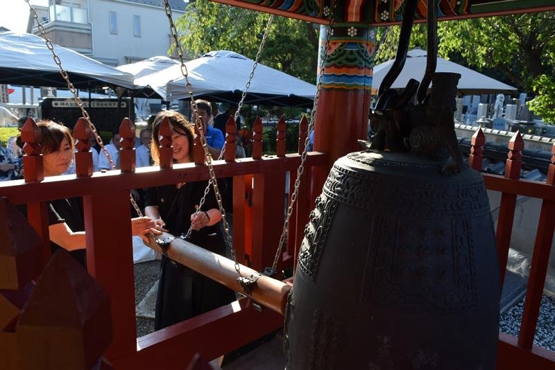 慰霊の鐘楼日韓で改修　両国市民が寄付、職人も連携　関東大震災、朝鮮人虐殺　八千代・観音寺