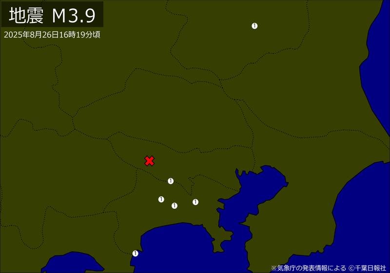 震度分布図