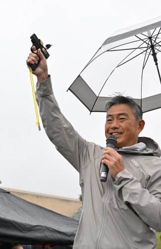 秋色の房総丘陵疾走　起伏に富む里山、海岸ルート　２０回記念、２４０人エントリー　ツール・ド・ちば２０２５