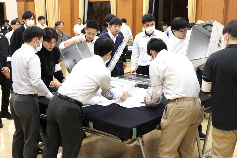 【速報】酒々井町長選　投票率４７・３９％　現新４人の争い、開票進む