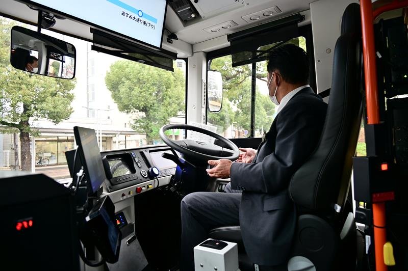 自動運転バス実証走行　あすみが丘地区２７年度、本格導入へ　千葉市