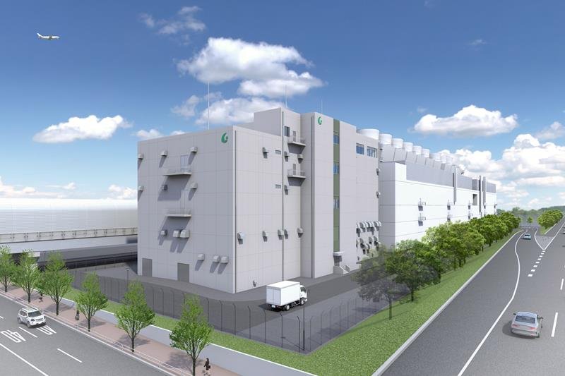 成田空港の新たな中央受配電所の完成予想図（ＧＥＦ提供）