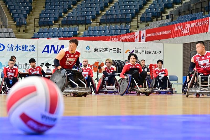 車いすラグビー　千葉ポートアリーナで国際大会開幕　パリ金の日本快勝