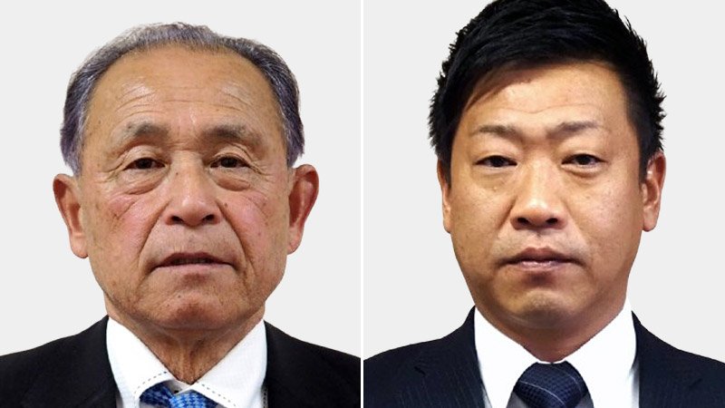 （左から）山田重雄氏、宮崎晴幸氏