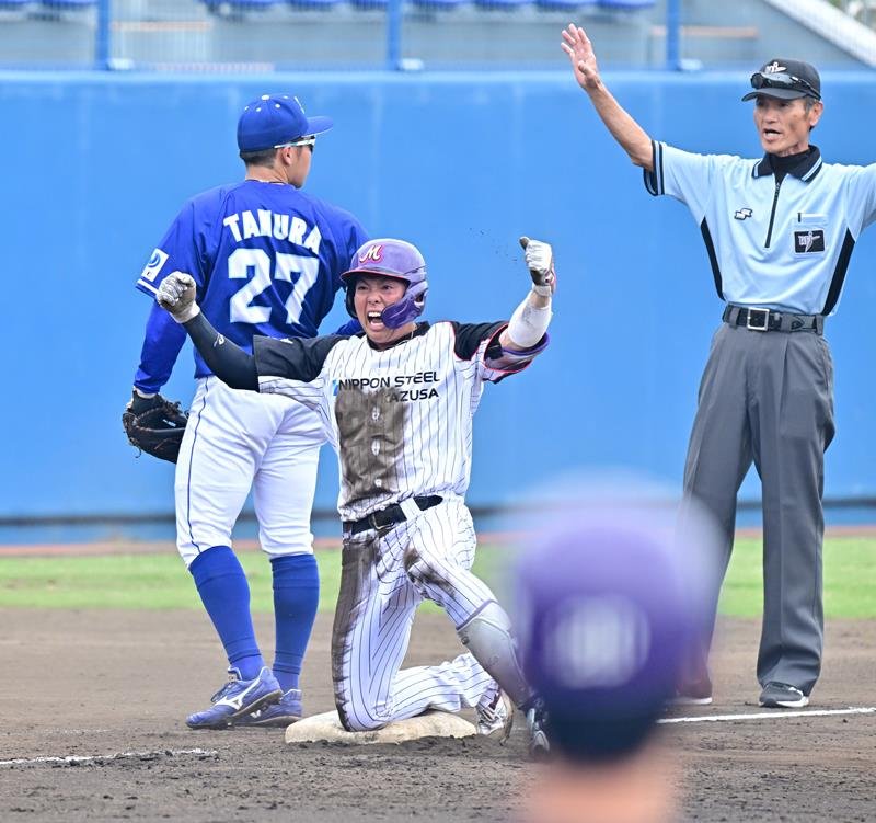 好敵手に雪辱、次へ弾み　かずさマジック　都市対抗野球千葉県大会２次予選