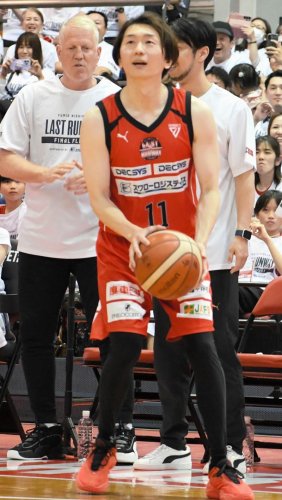 引退試合　西村「幸せな選手生活」　有終の美飾る　千葉ジェッツ