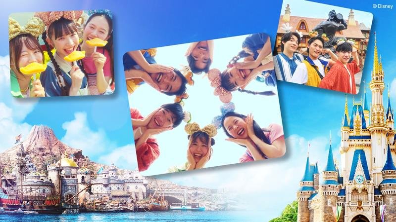 大学生ら限定で販売する東京ディズニーリゾートの「カレッジパスポート（期間限定）」のイメージ（Ｃ）Ｄｉｓｎｅｙ