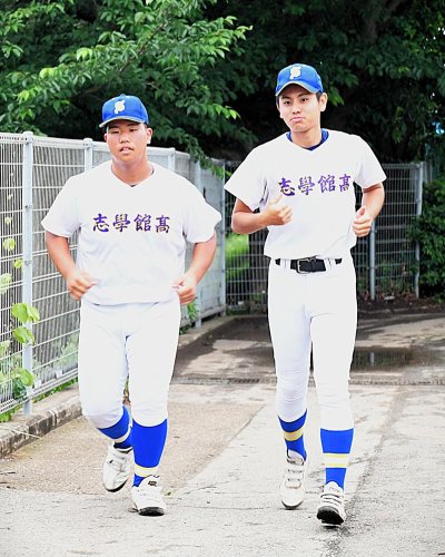 筋骨隆々長距離砲　理想は低弾道アーチ　志学館　杉本有翼　【フルスイング～新時代の主役～】　（５）