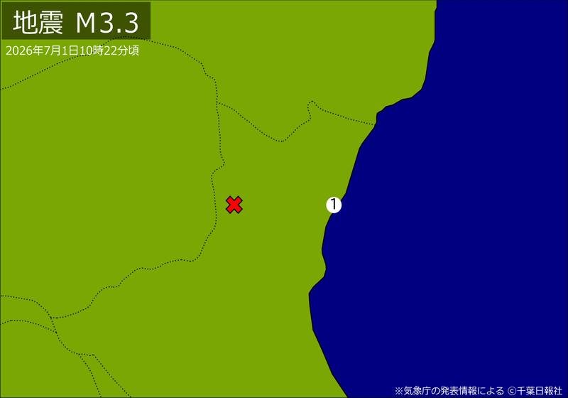 震度分布図