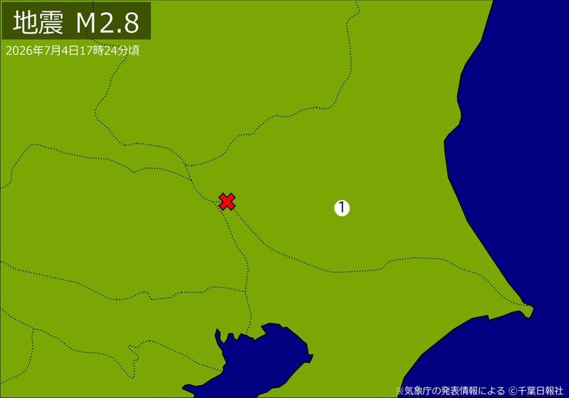 震度分布図