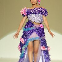 「恋」テーマに花のドレス　ファッション甲子園「キラリ賞」　市川工業高のＩＤ部