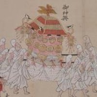 現存する全６点初展示　香取神宮神幸祭絵巻　【香取神宮　神に奉げた美　千葉県立美術館】（中）