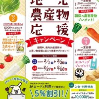 農産物応援キャンペーンのチラシ（ＪＡ千葉中央会提供）