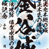 「金谷城」の御城印　（Ｃ）山城ガールむつみ
