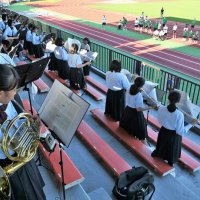 成田・公津の杜中　吹奏楽でパラ選手鼓舞　アイルランド代表事前合宿　オリジナル曲披露