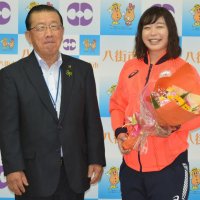 「多くの支えで戦えた」　五輪・空手　植草選手　地元、八街市長を訪問
