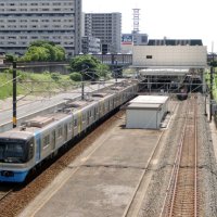 高額な運賃で知られる北総線＝印西市中央南、千葉ニュータウン中央駅
