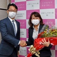＜柏市長選＞当選の太田氏「市民の期待に応える」　初の女性市長誕生