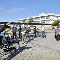 南海トラフ地震想定し防災訓練　津波の避難経路や救助手順など確認　館山市、内閣府などと共催