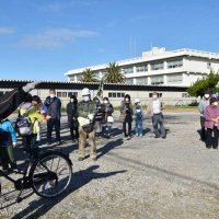 津波発生に備え避難　南海トラフ地震想定し防災訓練　館山・北条